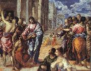 El Greco The Miracle of Christ Healing the Blind Sweden oil painting reproduction